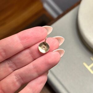 Olivve NYC Sequin Charm 14k Yellow Gold